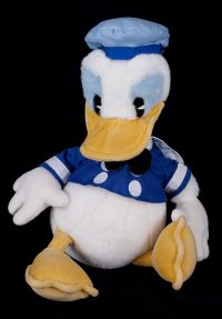 Gund Disney DONALD DUCK Mickey & Co. Antique Plush Lovey